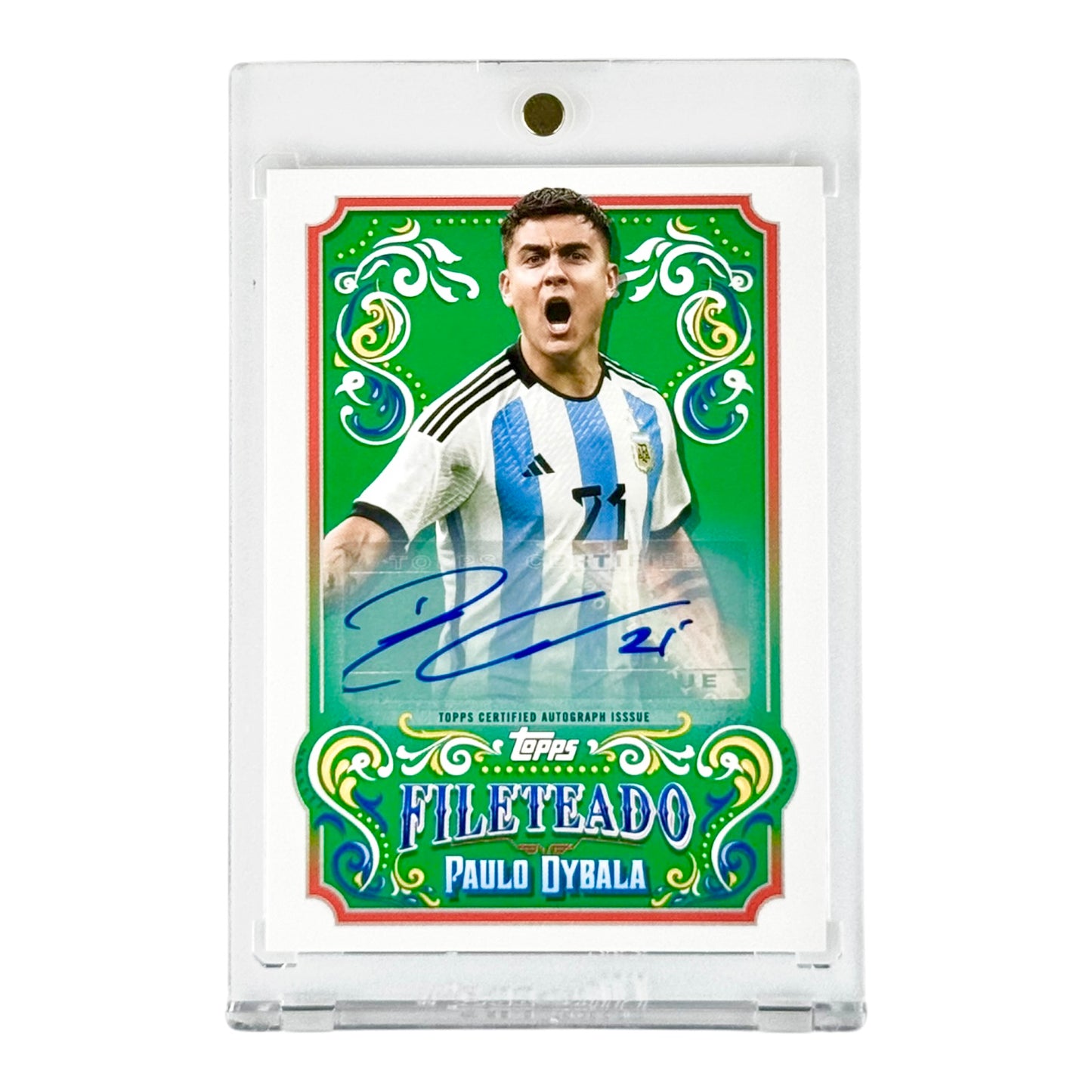 Paulo Dybala 2023 Topps Fileteado Auto #FT-6