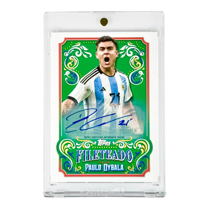 Paulo Dybala 2023 Topps Fileteado Auto #FT-6