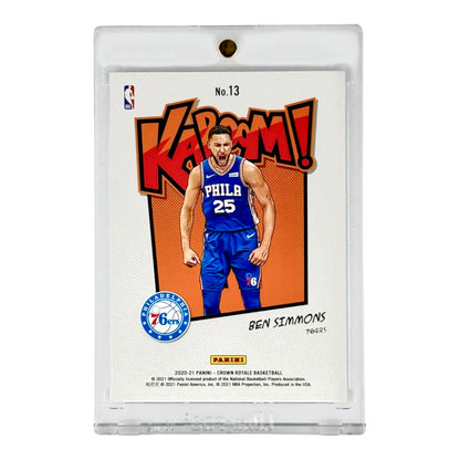 Ben Simmons 2020-21 Crown Royale Kaboom #13