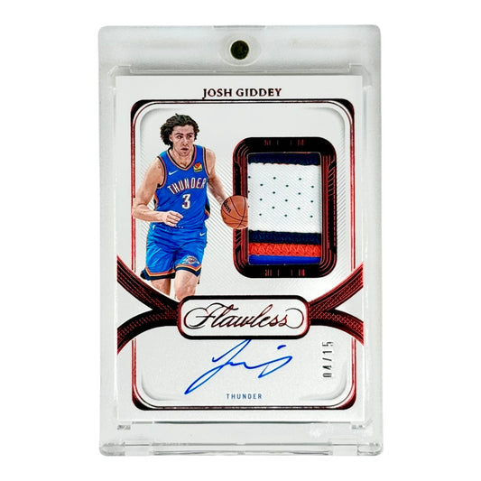 Josh Giddey 2023-24 Flawless Patch Auto 04/15 #SPA-GID
