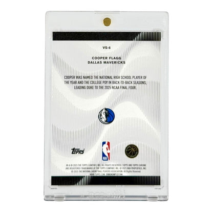 Set of 3 Copper Flagg 2025 Topps Chrome Basketball Rookie RC