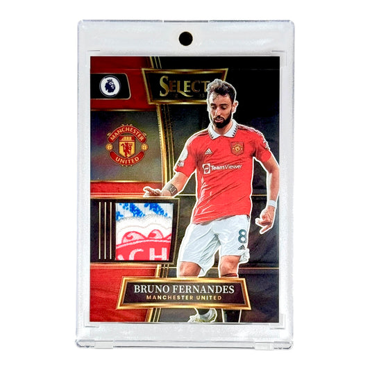 Bruno Fernandes 2022-23 Select Premier League Soccer Patch Auto 1 of 1 #SW-BF