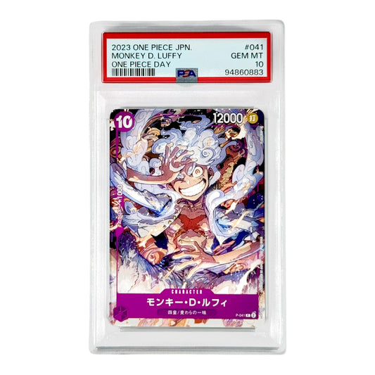 Monkey D. Luffy 2023 One Piece Japanese One Piece Day #041 PSA 10