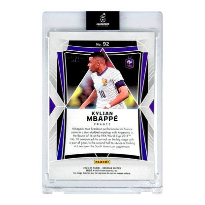 Kilian Mbappe 2024-25 Obsidian Soccer 15/26 #92