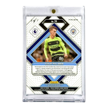 Cole Palmer 2022-23 Panini Prizm Premier League Emergent 1 of 1 #24