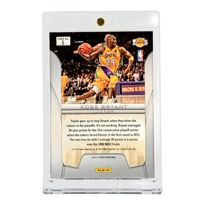 Kobe Bryant 2012-13 Panini Prizm Finalist #5