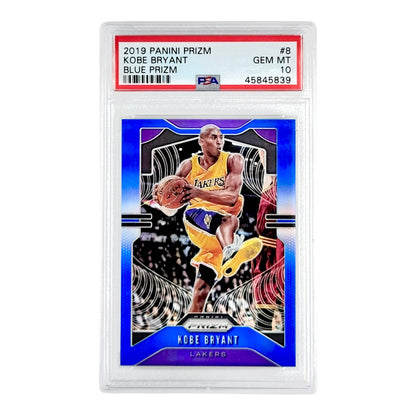 Kobe Bryant 2019-20 Panini Prizm Blue 001/199 #8 PSA 10