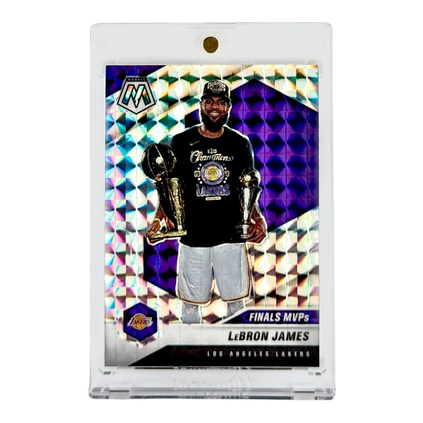 Lebron James 2020-21 Panini Mosaic Final MVPs #297