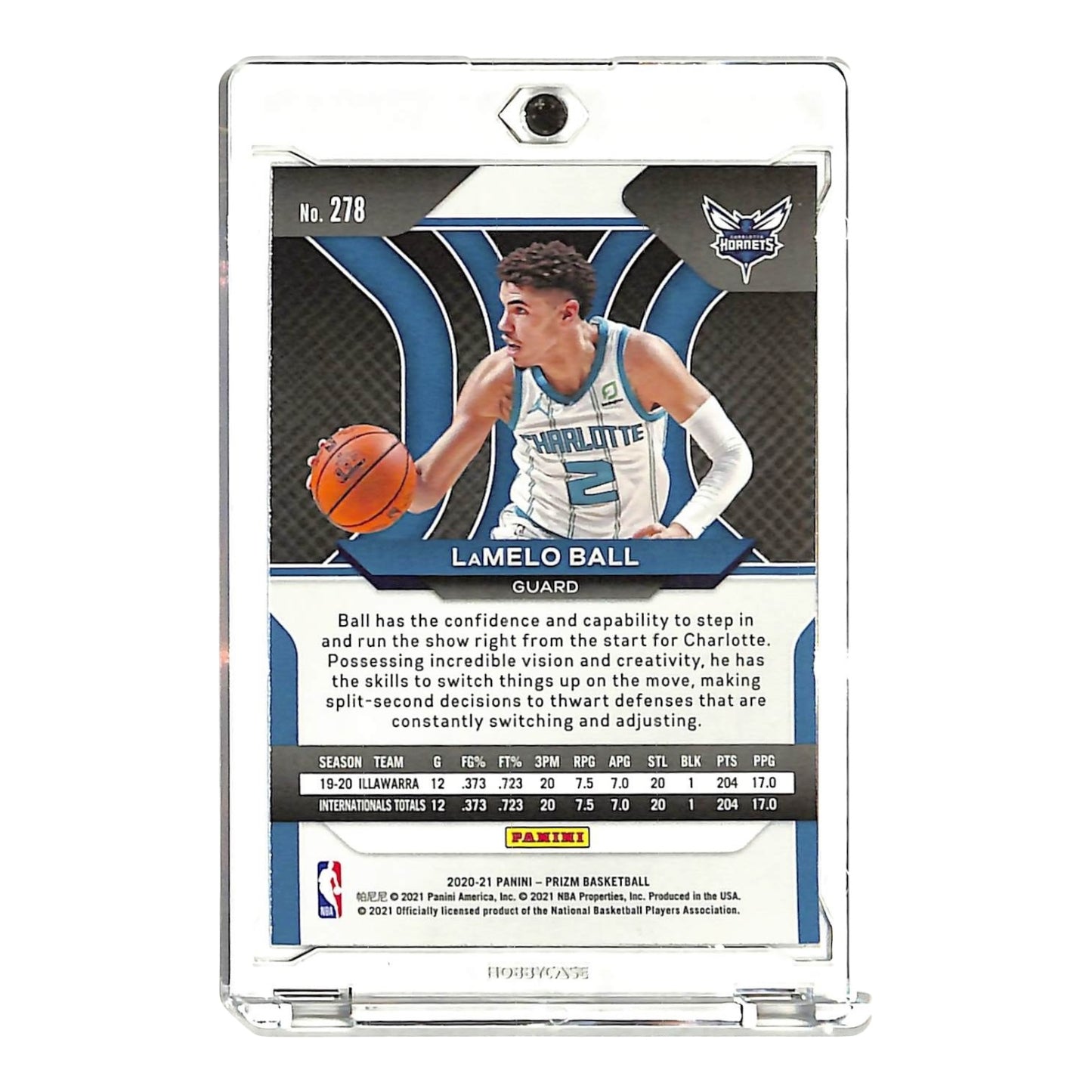 LaMelo Ball 2020-21 Prizm Rookie RC #278
