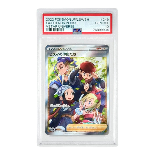 Friends In Hisui 2022 Pokemon Japanese S12a #249 PSA 10