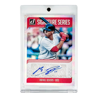 Rafael Devers 2018 Panini Donruss Signagtures Series Auto #SS-RD