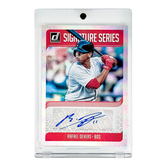 Rafael Devers 2018 Panini Donruss Signagtures Series Auto #SS-RD