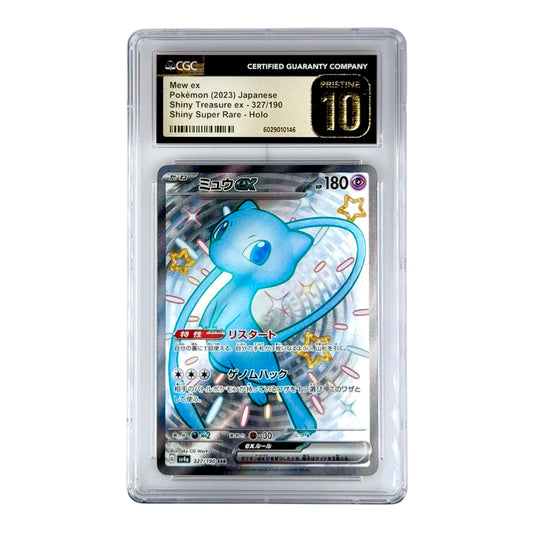Mew 2023 Pokemon Japanese Sv4a #327 CGC Pristine 10
