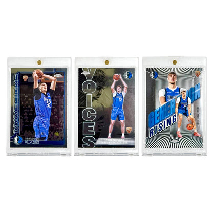 Set of 3 Copper Flagg 2025 Topps Chrome Basketball Rookie RC