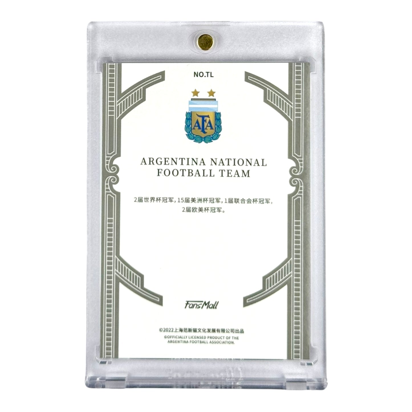 Fansmall 2022 Argentina National Football Team Badges 06/25 #TL