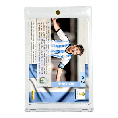 Lionel Messi 2014 Panini Prizm World Cup Net Finders Silver #2