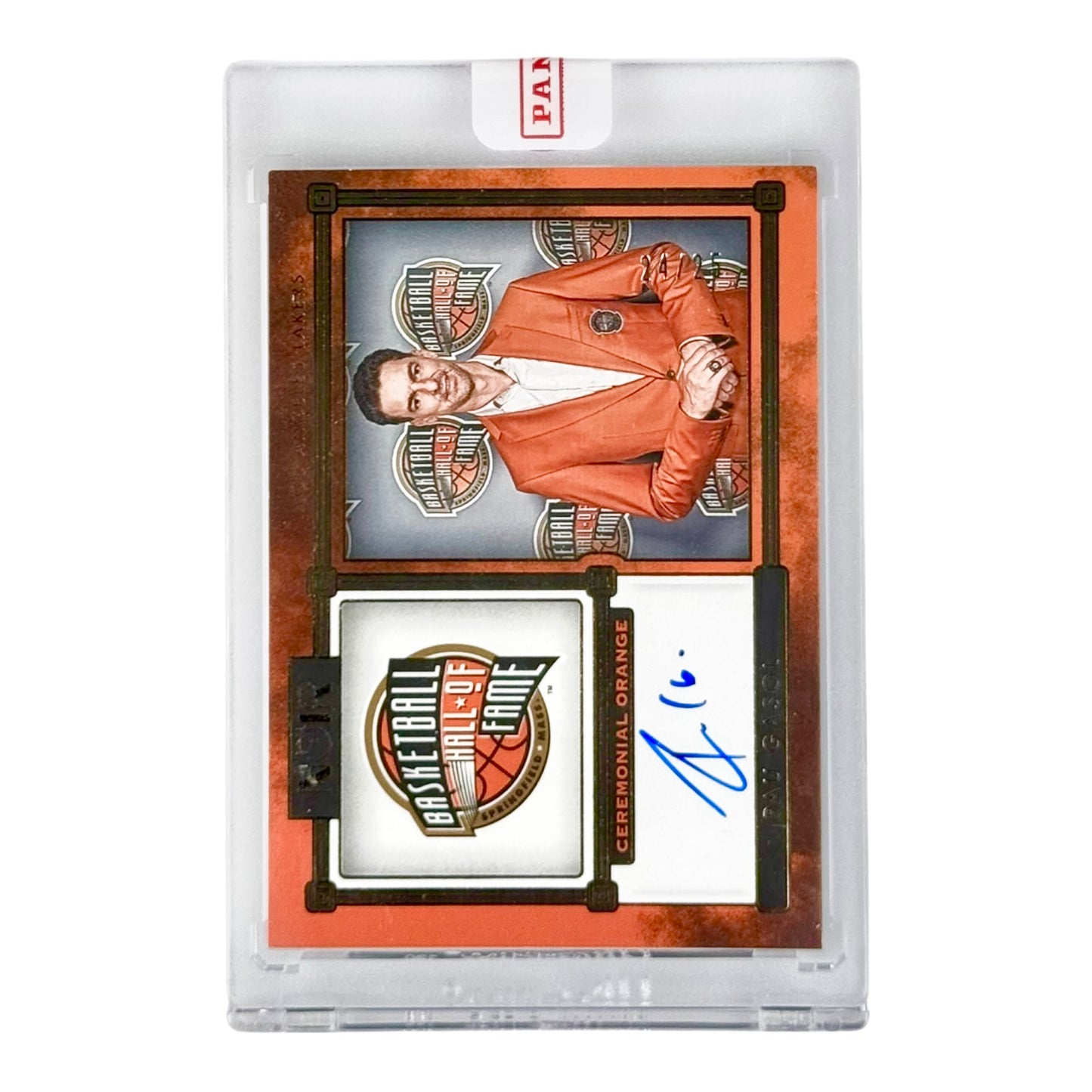 Pau Gasol 2023-24 Noir Hall Of Fame Auto 24/25 #NSO-PAU