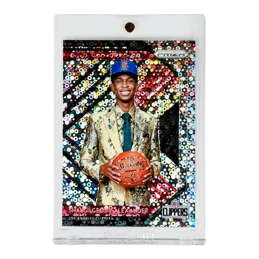 Shai Gilgeous Alexander 2018-19 Prizm Fast Break Luck Of The Lottery Rookie RC #11