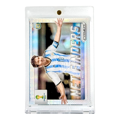 Lionel Messi 2014 Panini Prizm World Cup Net Finders Silver #2