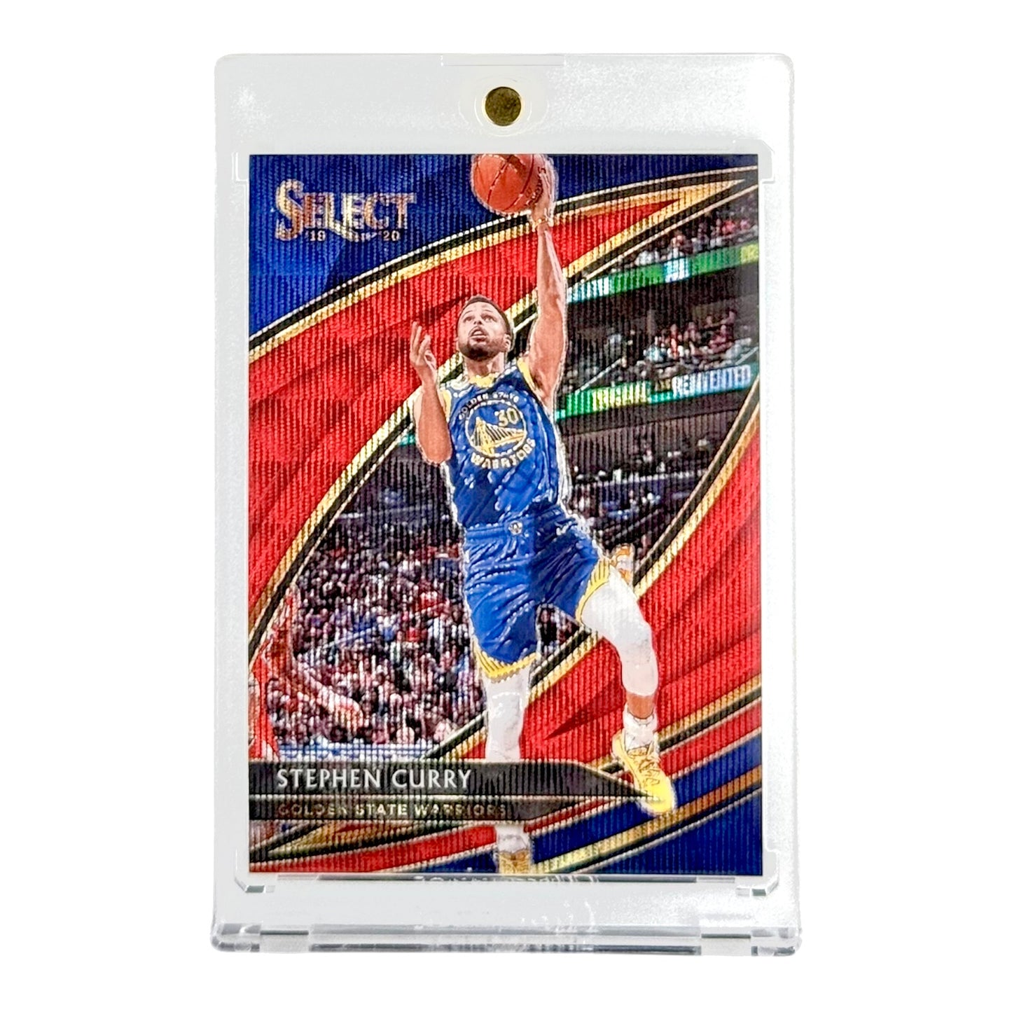 Stephen Curry 2019-20 Panini Select Red Blue Courtside #207