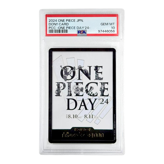 Don!! Card 2024 One Piece Japanese One Piece Day Promo PSA 10