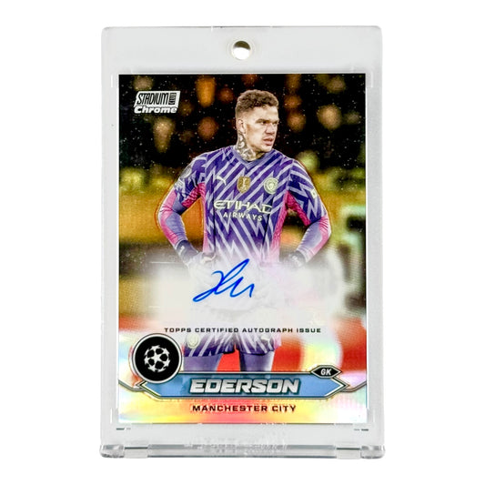 Ederson 2024 Topps Chrome Stadium Auto #CA-ED