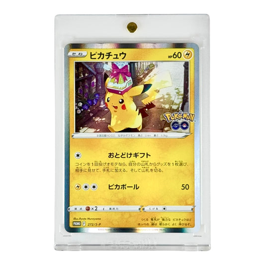 Pikachu 2022 Pokemon Japanese Pokemon GO Promo #272