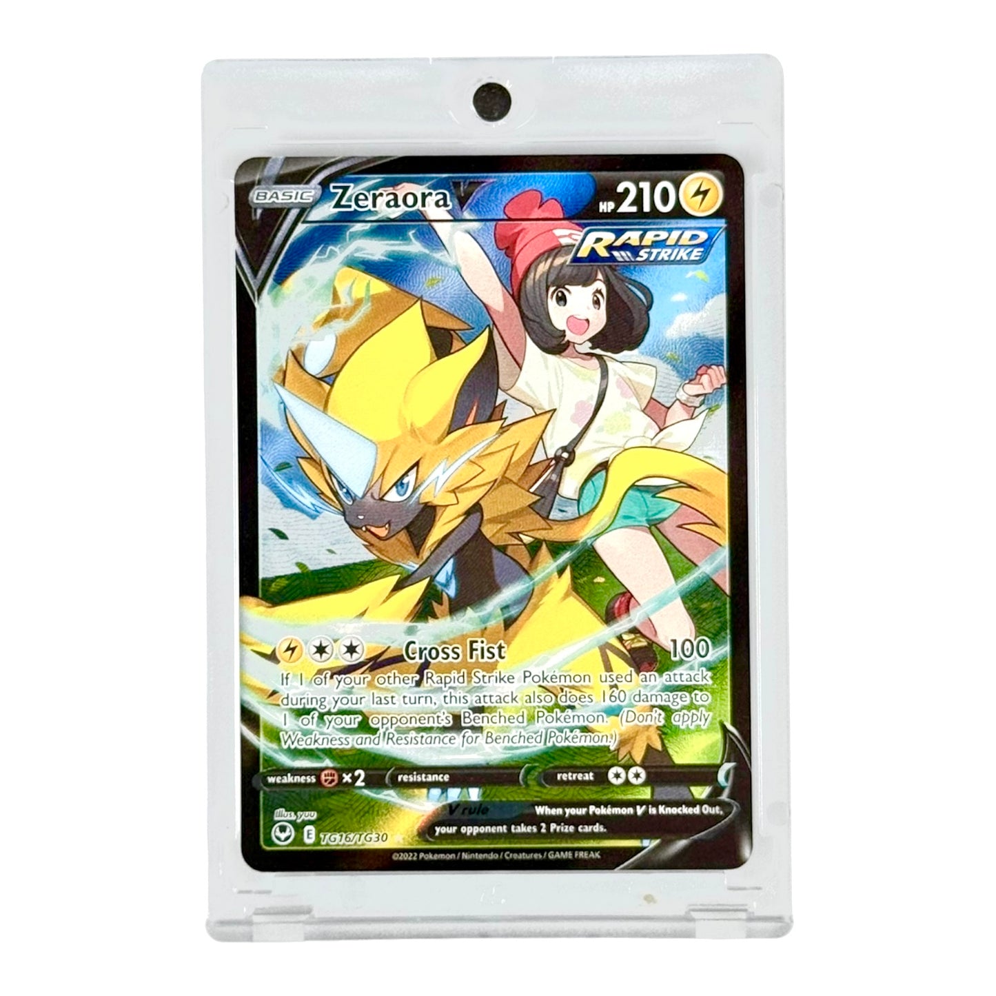 Zeraora Pokemon English Silver Tempest #TG16