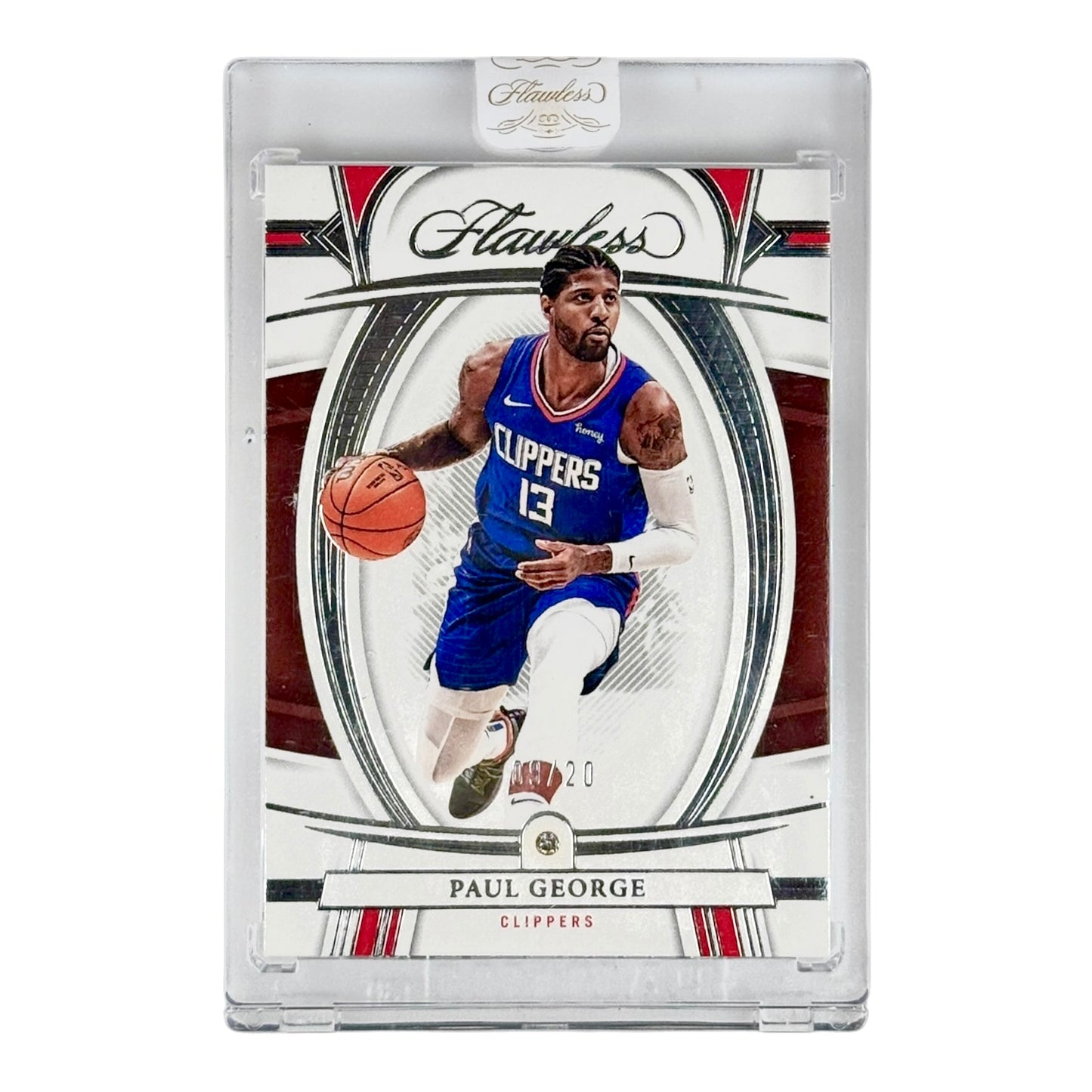 Paul George 2021-22 Flawless Diamond 09/20 #63