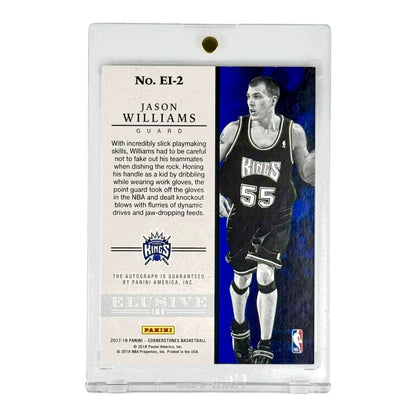 Jason Williams 2017-18 Cornerstones Elusive Ink Auto 014/159 #EI-2