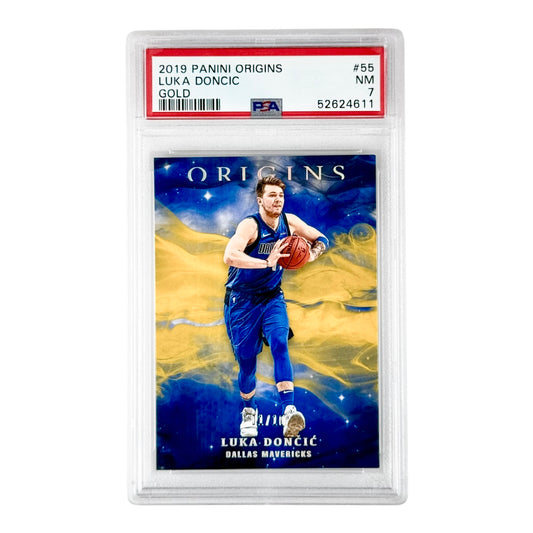 Luka Doncic 2019-20 Origins Gold 01/10 #55 PSA 10