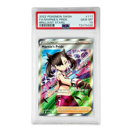 Marine's Pride 2022 Pokemon English Brilliant Stars #171 PSA 10