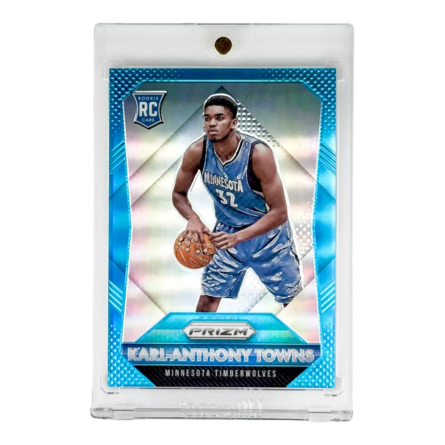 Karl Anthony Towns 2015-16 Panini Prizm Blue 147/199 Rookie RC #328