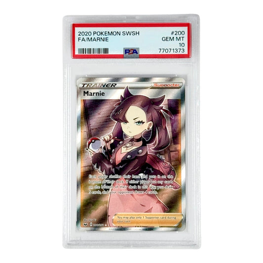 Marine 2020 Pokemon English Sword & Shield Base Set #200 PSA 10
