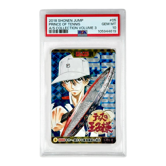 Prince Of Tennis 2018 Shonen Jump Collection Vol.3 #05 PSA 10