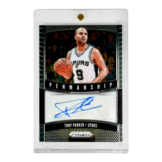 Tony Parker 2019-20 Prizm Penmanship Auto #PM-TPK