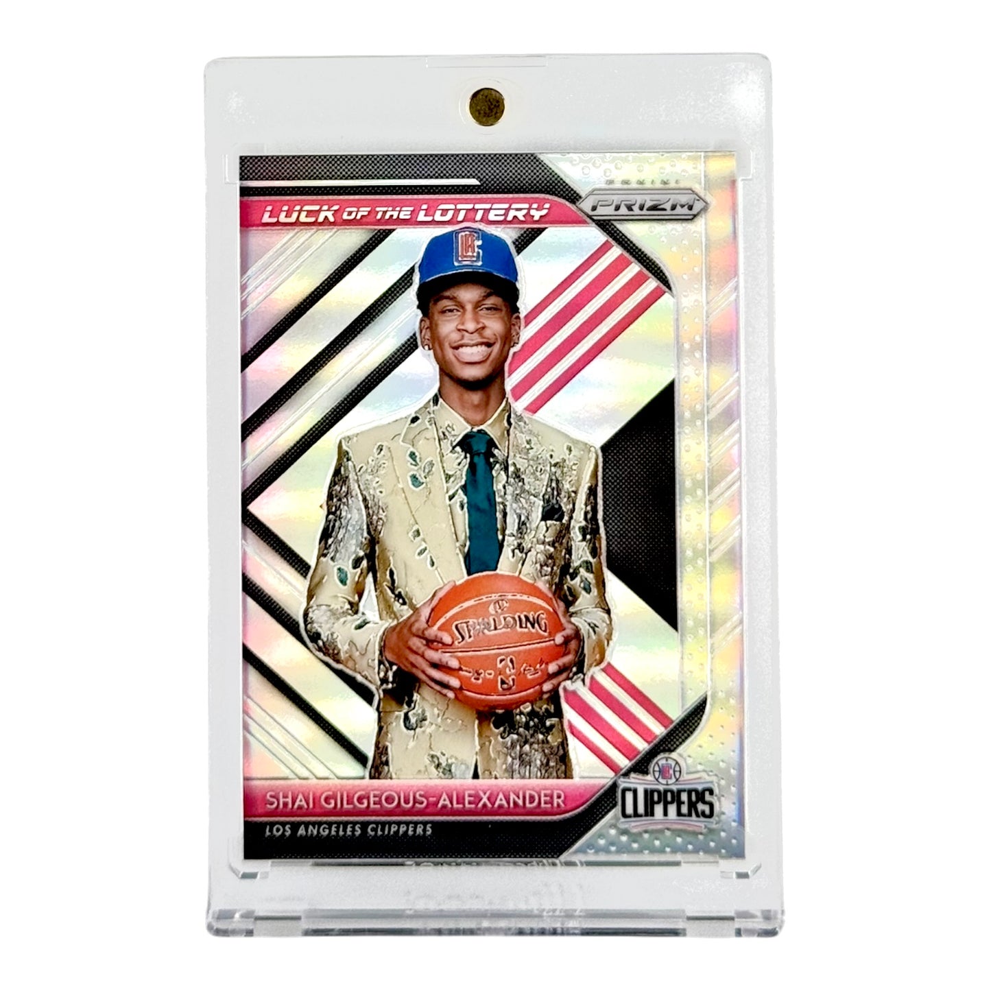 Shai Gilgeous Alexander 2018-19 Panini Prizm Luck of The Lottery Silver Rookie RC #11