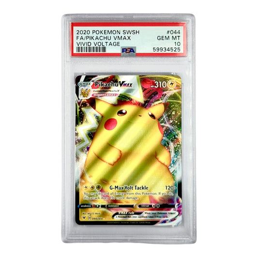 Pikachu Vmax 2020 Pokemon English Vivid Voltage #044 PSA 10