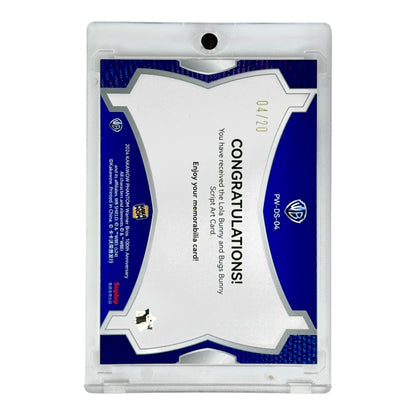 Bugs Bunny/Lola Bunny 2024 Kakawow Phantom Warner Bros 100th Anniversary Dual Facsimile Auto 04/20 #PW-DS-04