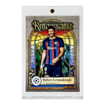 Robert Lewandowski 2023 Topps Merlin UCL Renaissance #R-15