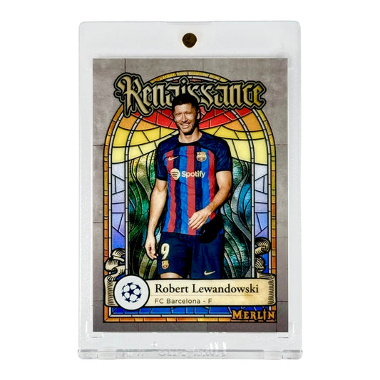 Robert Lewandowski 2023 Topps Merlin UCL Renaissance #R-15