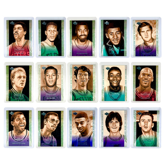 Set of 15 2001 Upper Deck NBA Legends