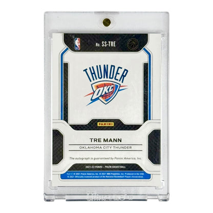Tre Mann 2021-22 Prizm Sensational Signatures Auto Rookie RC #SS-TRE