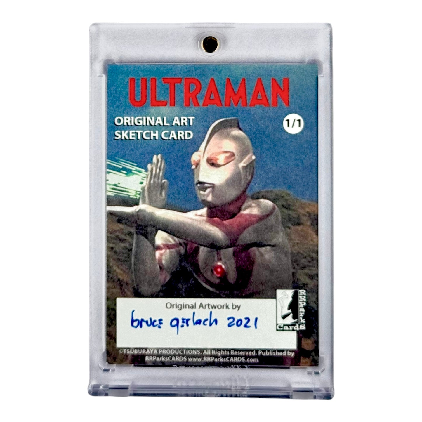 Ultraman Sketch Auto Card 1/1