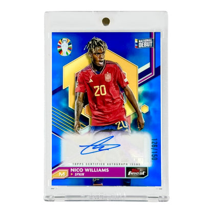 Nico Williams 2023 Topps Finest Auto 126/150 #BCA-NW
