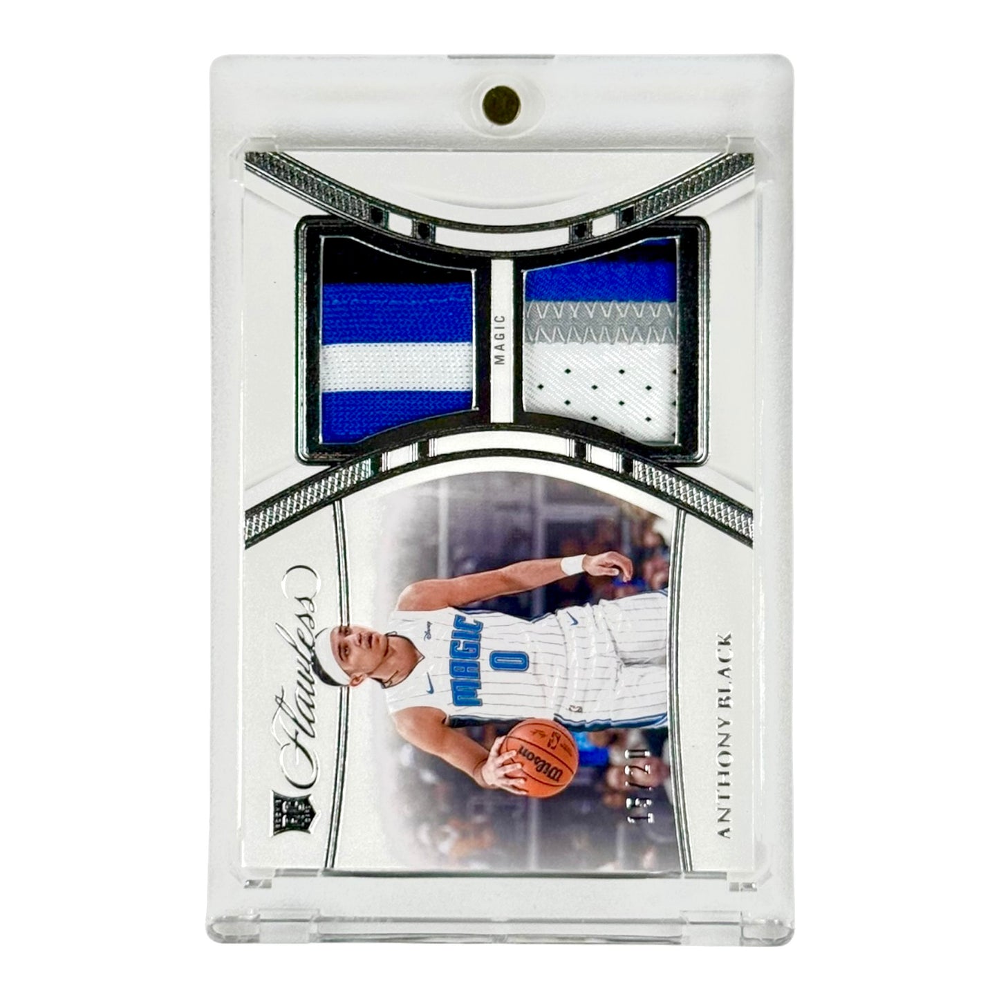 Anthony Black 2023-24 Flawless Dual Patch 15/20 Rookie RC #FDP-ABL