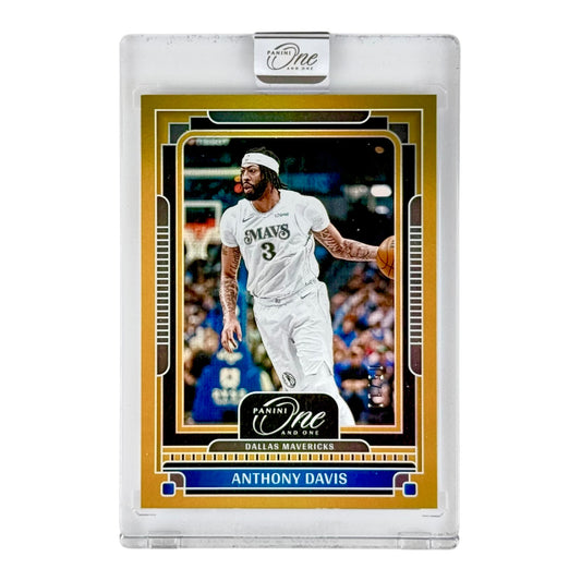 Anthony Davis 2024-25 One & One Gold 05/10 #60