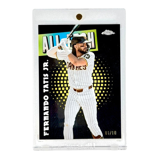 Fernando Tatis Jr. 2025 Topps Chrome Baseball All Etch 01/10 #Cae 12