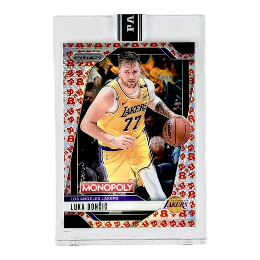 Luka Doncic 2024-25 Prizm Monopoly Free Parking #000 Sealed
