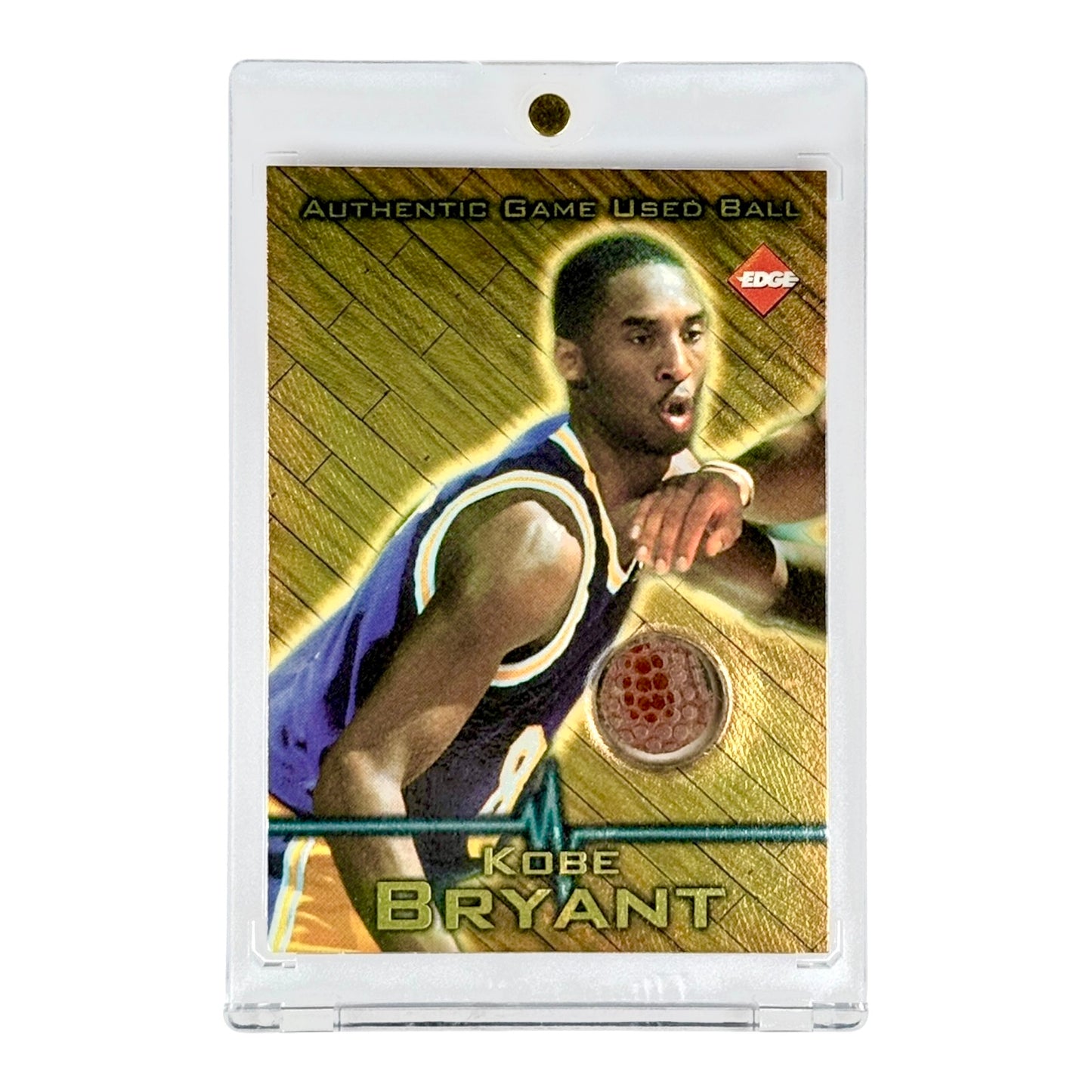Kobe Bryant 1997 Authentic Game Used Ball Edge #2
